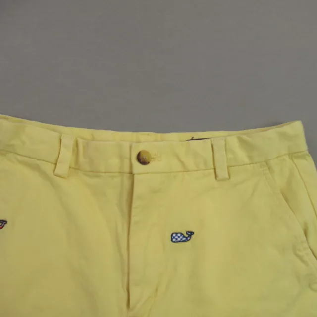 Vineyard Vines Shorts Girls 14 Lightweight Outdoors Elastic Button Yellow Whale 2