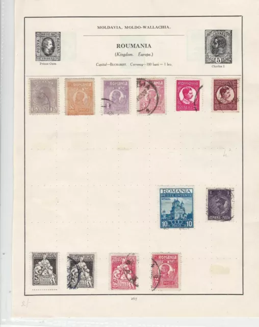Romania Stamps Ref 14542