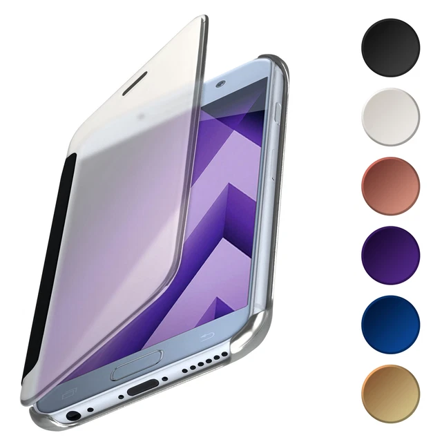 Etui Coque pour Samsung Galaxy A7 2017 360 Degré Étui Téléphone Portable Full