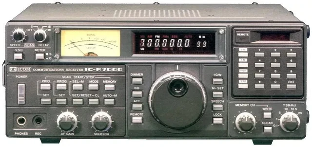 ICOM IC-R7000 IC R7000 Communications Receiver Service