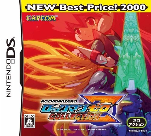 DS RockMan Zero Collection Best Version Japan Import Japanese Game