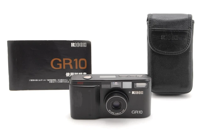 【Near Mint LCDs Fully Works】Ricoh GR10 Black Point& Shoot Film Camera-#3759