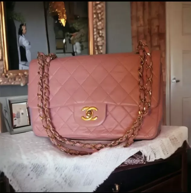Chanel classic flap online 24k gold