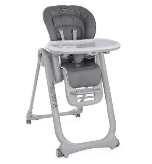 Chicco Polly Progress 5-in-1 Baby Highchair (Pois) - Suitable From Birth