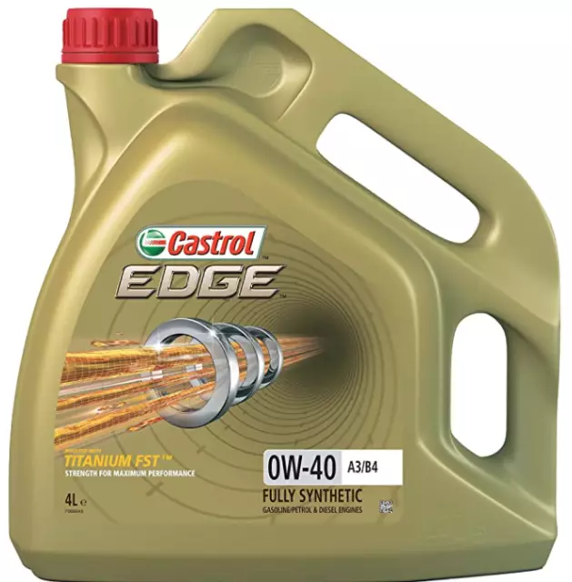 Castrol Edge 0W40 A3/B4 (15338F) Titanium Fst **Fully Synthetic** 2