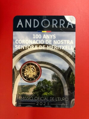2 EURO DAL 2014 AL 2021 ENTRA e SCEGLI ANDORRA 安道爾 אנדורה ΑΝΔΟΡΡΑ SERIE ZECCA 