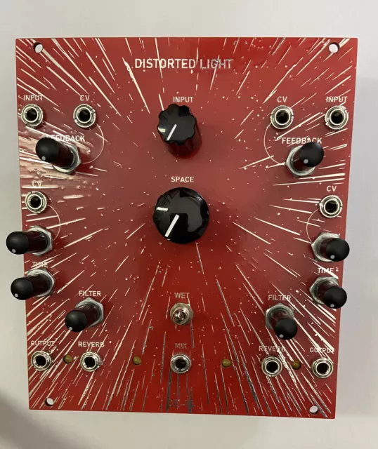 Djupviks Elektronik Distorted Light Dual Reverb Eurorack Module