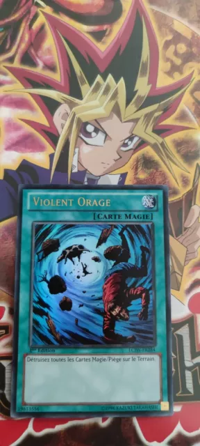 Carte Yu-Gi-Oh! Violent Orage LCJW-FR284 1ère Édition Ultra Rare Française