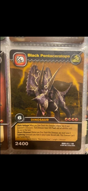 DINOSAUR KING BLACK Rampage Colossal & Gold/Silver Foil Cards 24.99 -  PicClick UK