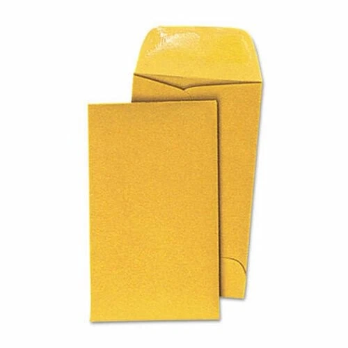 Universal Kraft Coin Envelope, #5, Light Brown, 500/Box (UNV35302)