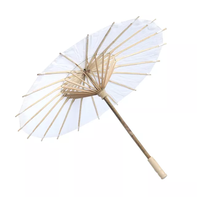 Bamboo Parasol Umbrella Oiled Paper China Bridal Silk Manual