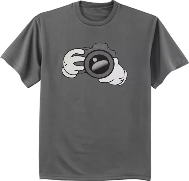 Photographer T-shirt Photography Gifts Funny Tee Shirt Mens Camera Gear