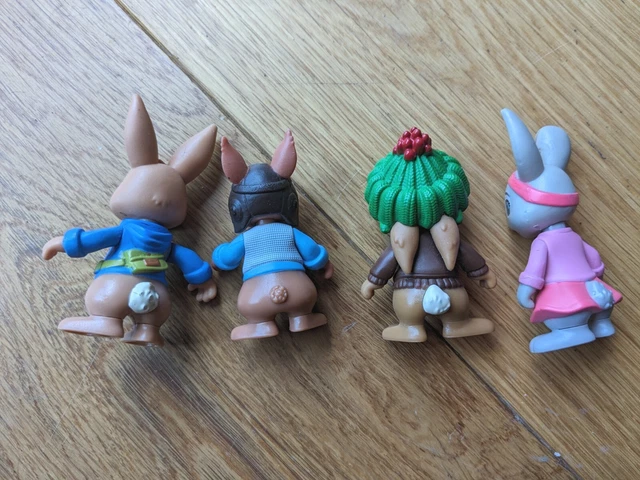 PETER RABBIT POSEABLE Figures Toys CBeebies/Nick Jr Squirrel Bunny £15. ...