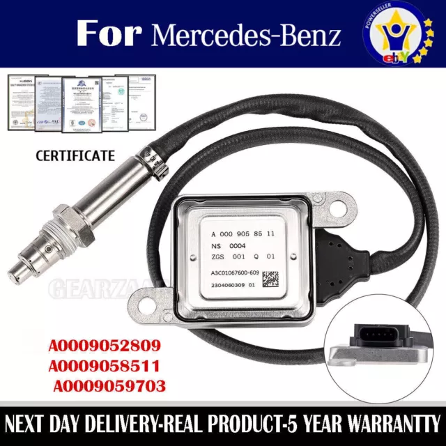 For Mercedes-Benz Nox Sensor A0009052809 A0009058511 A0009059703 A0009050108 UK