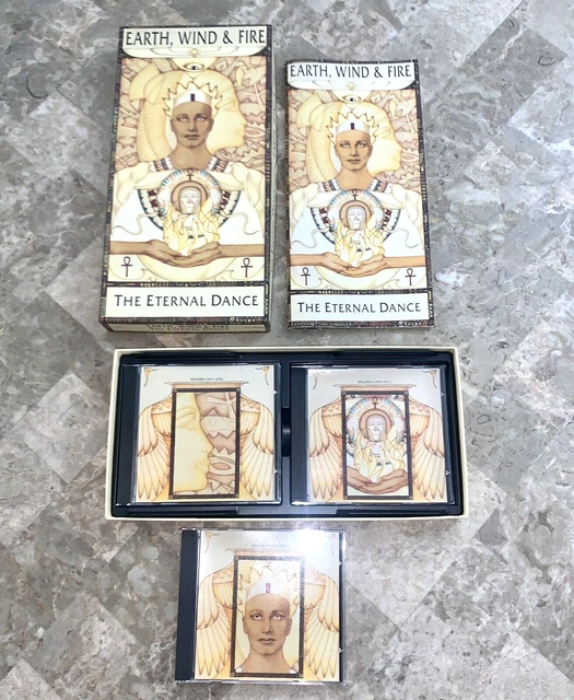 Earth Wind & Fire The Eternal Dance CD Box Set 3-Discs 1992 Columbia Legacy Book