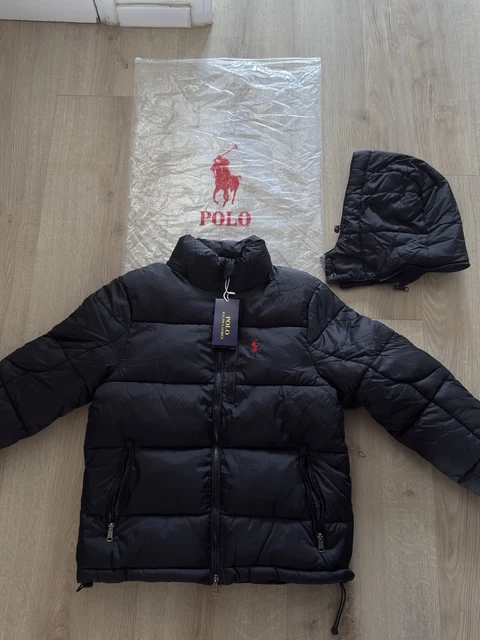 Parka Doudoune Pascal Morabito Avec Capuche Amovible - Taille XL, Couleur Gris Anthracite, Neuf Avec étiquettes