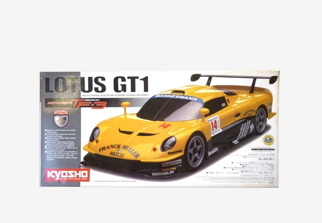 KYOSHO ロータス　GT1 Kyosho Lotus GT1 - Spider TF3 chassis - The Builds