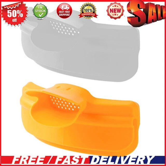 Dispenser di liquidi da cucina padelle deflettore anatra in silicone padella antiversamento