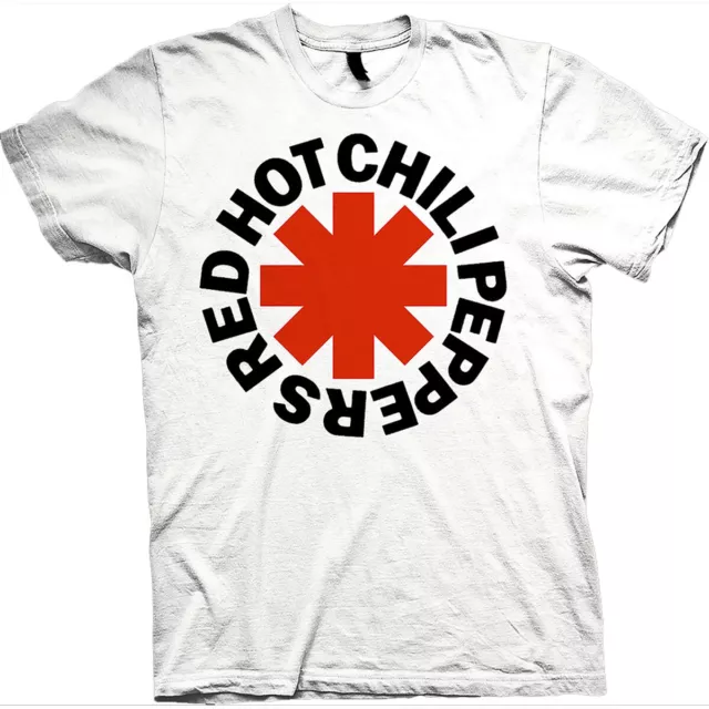 Red Hot Chili Peppers Red Asterisk Official Tee T-Shirt Mens