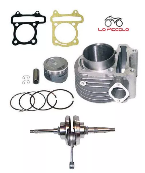 Kit Gruppo Termico Cilindro + Albero Motore + Cuscinetti Kymco Agility 125 - 150