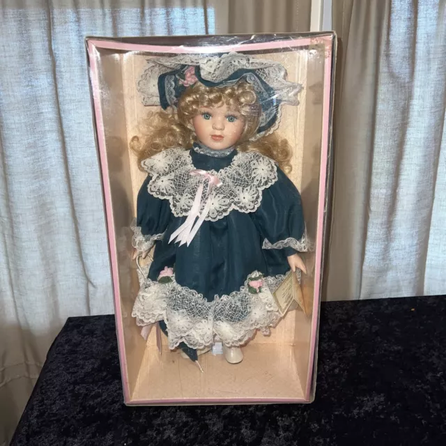 Victorian treasures genuine fine bisque porcelain doll limited edition
