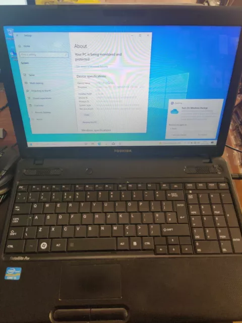 Toshiba Satellite Pro C660 Laptop #10