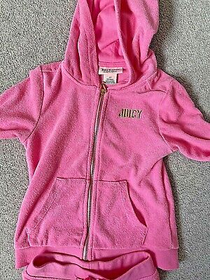 Juicy Couture Kids Girls Track Suit Pink Size 4T
