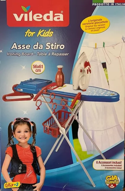 Grandi Giochi Asse da Stiro Vileda con Accessori