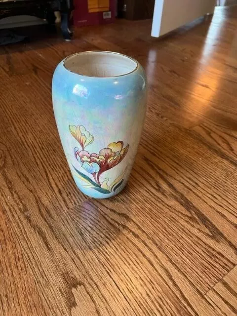Royal Winton, Vintage Rare Grim wades Luster Floral Vase