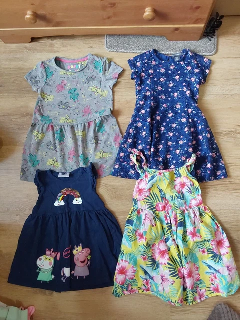 Girls Age 3-4 Years Summer Dress Bundle