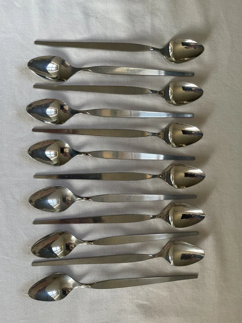 Oneida Community Stainless Satinique Ice Tea Spoons