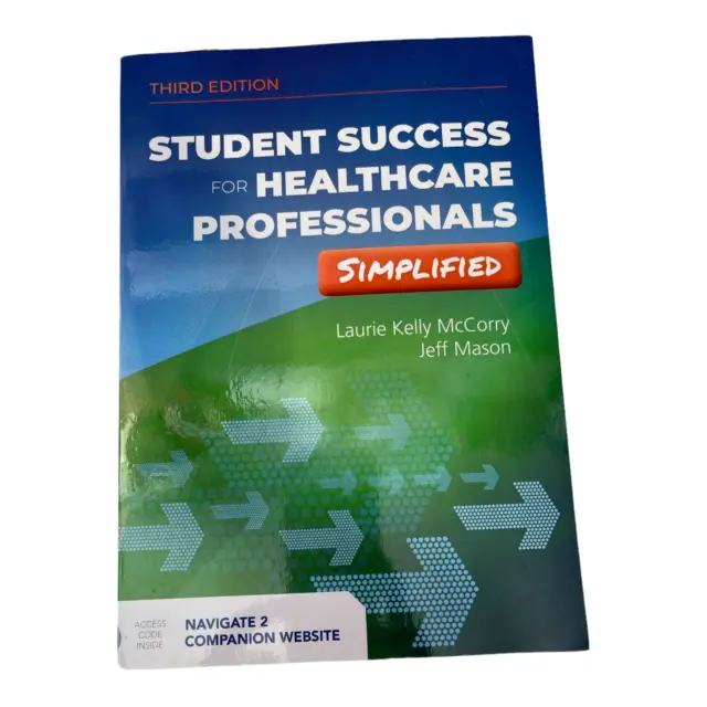 Student Success for Healthcare Professionals SIMPLIFIED 3rd edition Bound BOOK