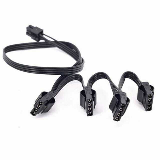 Alimentatore modulare Molex tipo 4 6 pin a 4 cavo RMx HX HXi