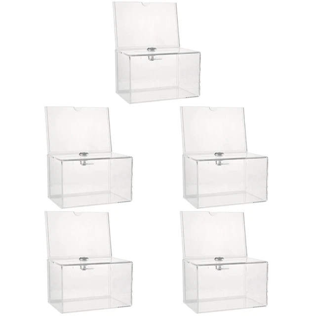 Clear Acrylbox multifunzione Waggod Box votante proposta con Sch