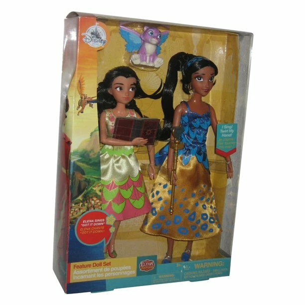 Disney Store Elena of Avalor & Isabel Deluxe 10" singendes Puppenset