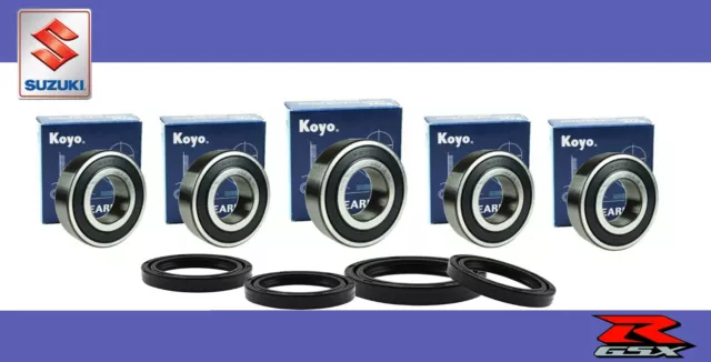 Front & Rear Koyo Wheel Bearing Kit for Suzuki GSXR1300 Hayabusa 1999-2007