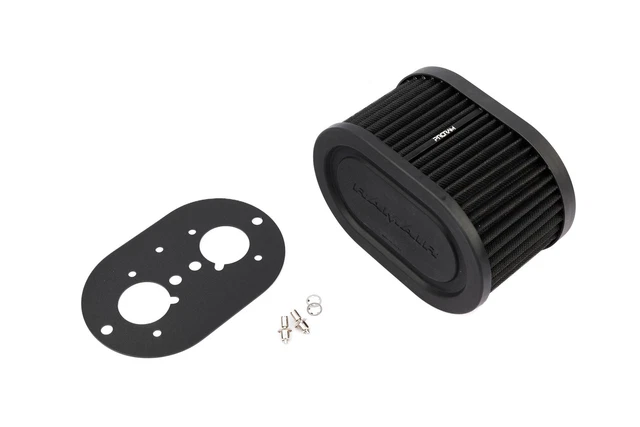 Filtre à Air Ovale Chrome 00-8726-0 pour Weber 40/42 DCNF
