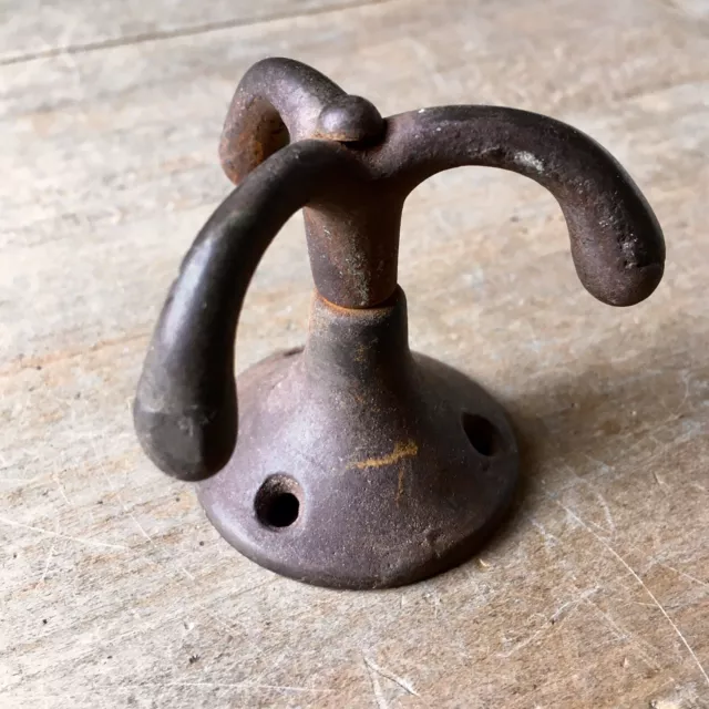 X1 Triple Coat Hook Wardrobe Victorian Original Reclaimed Vintage - 2 AVAILABLE