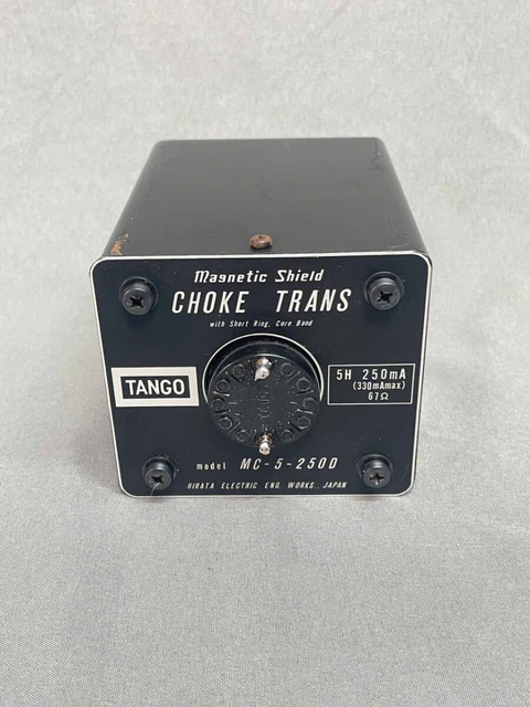 【TANGOトランス】CHOKE TRANS MC-5-250D TANGOトランス】CHOKE TRANS MC-5-250D