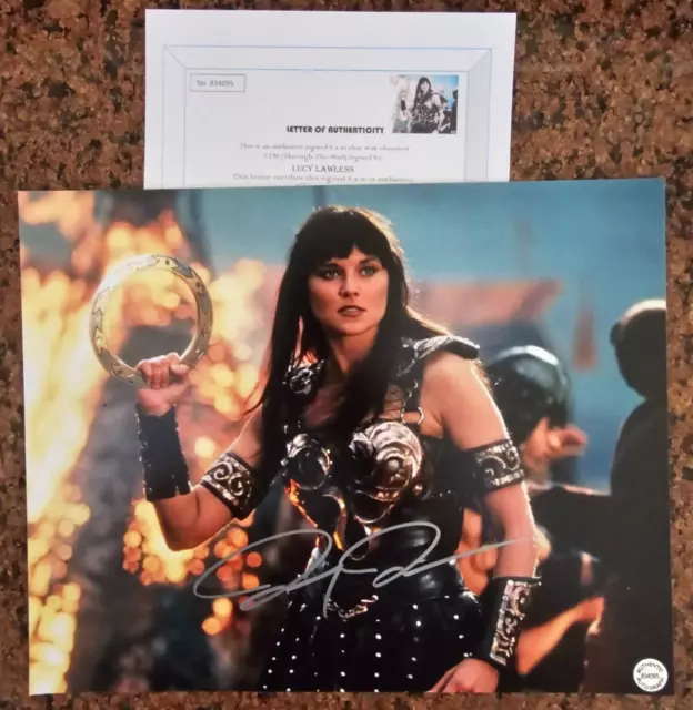 Signed Autograph of Lucy Lawless