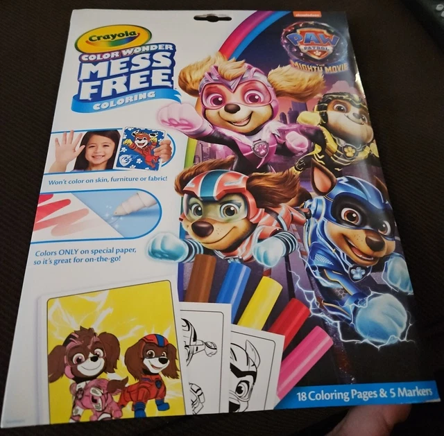 Crayola Color Wonder Paw Patrol Mess Free Coloring Pa vrogue.co