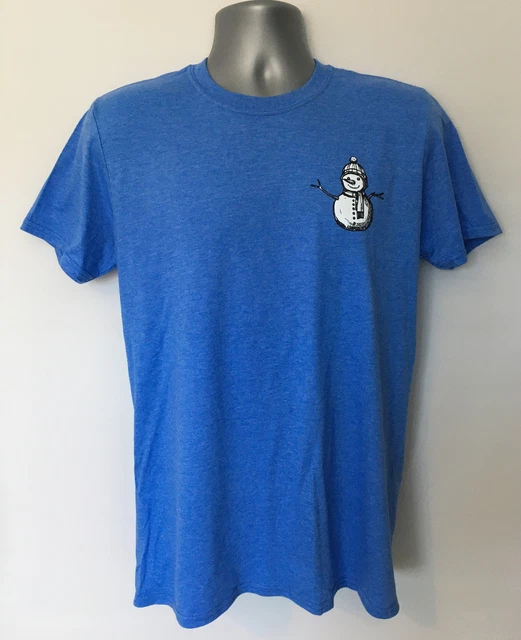 SNOWMAN T Shirt Tee Christmas Xmas Gift Top Secret Santa Festive S M L XL XXL