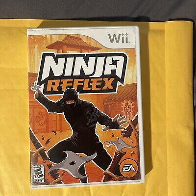 Ninja Reflex Nintendo Wii Game Tested COMPLETE with Manual