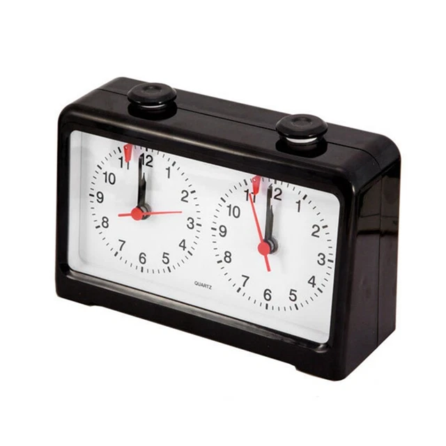 Orologio Per Scacchi Professionale Digitale, Timer Portatile Con Conto Alla Rovescia, Per Tornei, Giochi Da Tavolo (Scacchi, GO, Dama), Con Allarme - 2