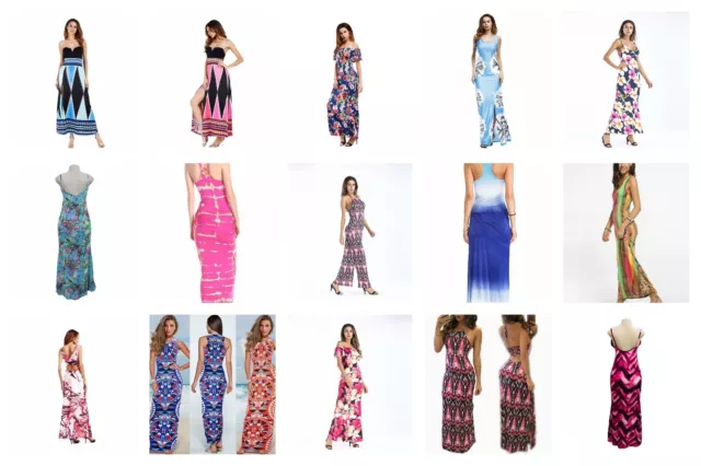 bulk wholesale 30 dresses maxi sundress beach dress Summer Beach Wear 2