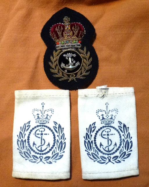 U.S. NAVY MASTER E-9 CHIEF PETTY OFFICER SOFT EPAULETS - Foto 3
