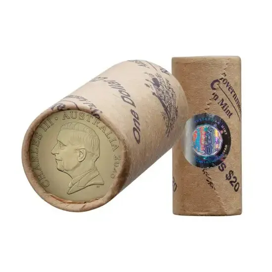 !QUICKSELL! UNC $1 2023 King Charles III Mint Rolls PREMIUM (CONFIRMED) Order