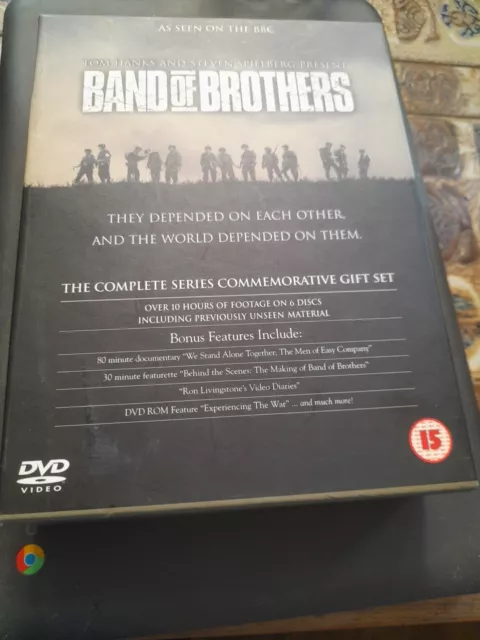 Band Of Brothers 6 X Dvd Box Set . Free And Fast Post