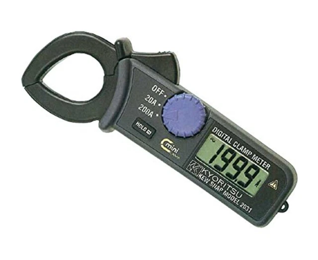 KYORITSU 2031 Metri morsetto digitale AC20/200A con tracciamento# Nuovo Giappone