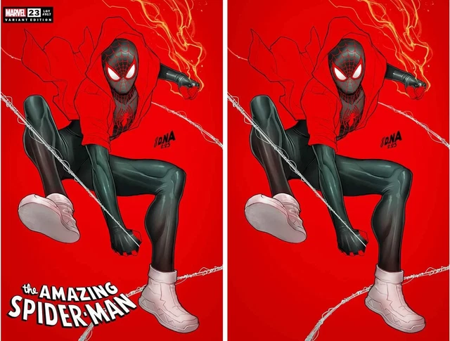 AMAZING SPIDER-MAN #23 (DAVID NAKAYAMA EXCLUSIVE TRADE/VIRGIN SET) ~ Marvel
